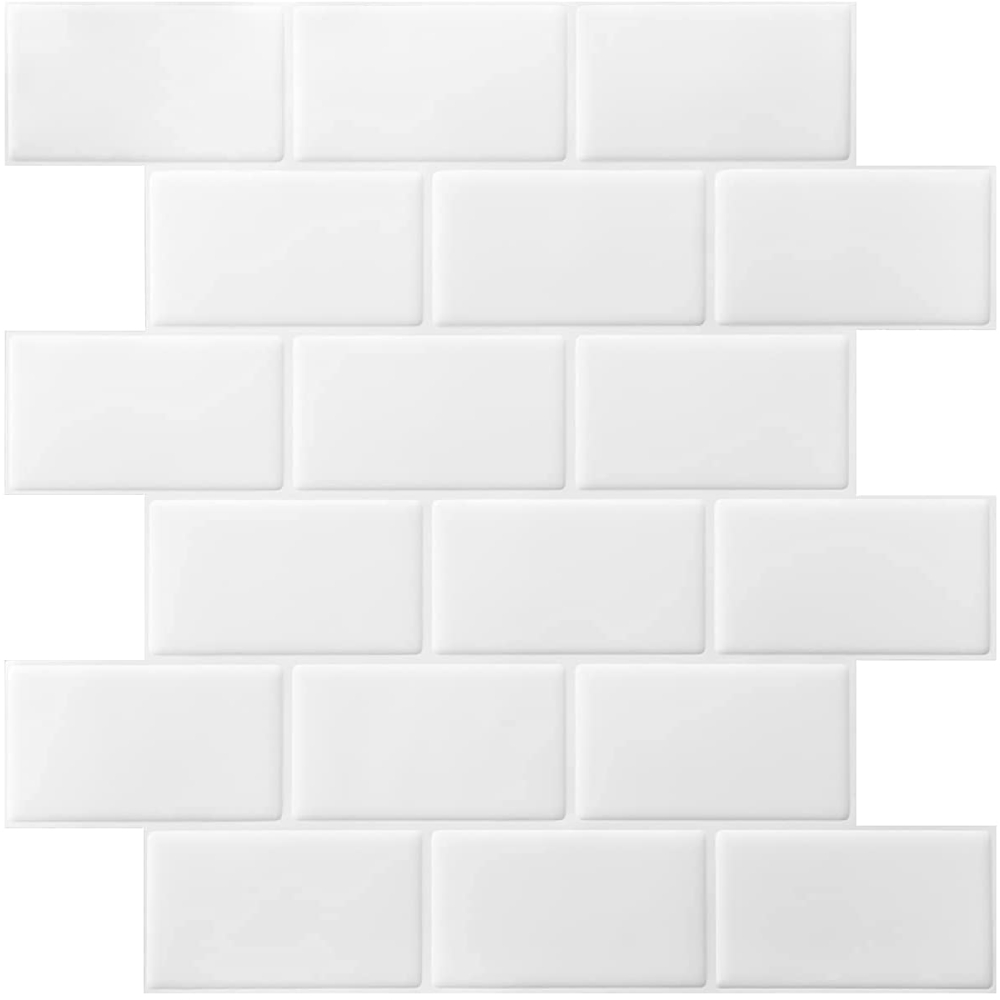 Subway Tile Peel and Stick Backsplash: image 2