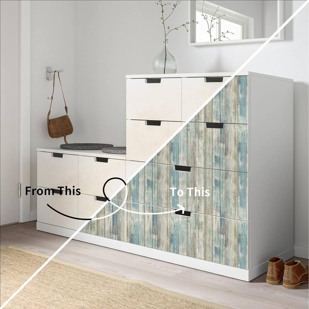 Peel and Stick Rustic Wallpaper: image 3